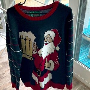 Mens Ugly Christmas sweater. Size XL